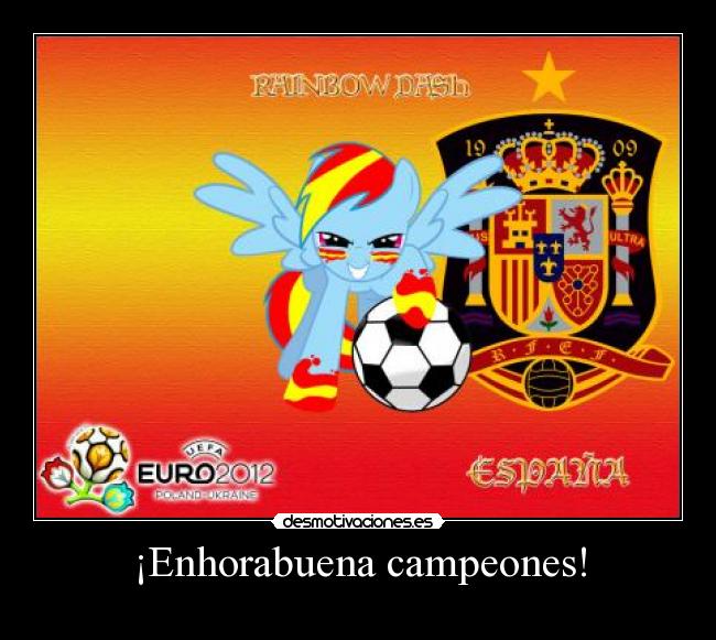 ¡Enhorabuena campeones! -