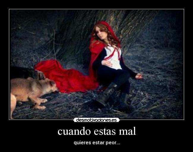 cuando estas mal - 
