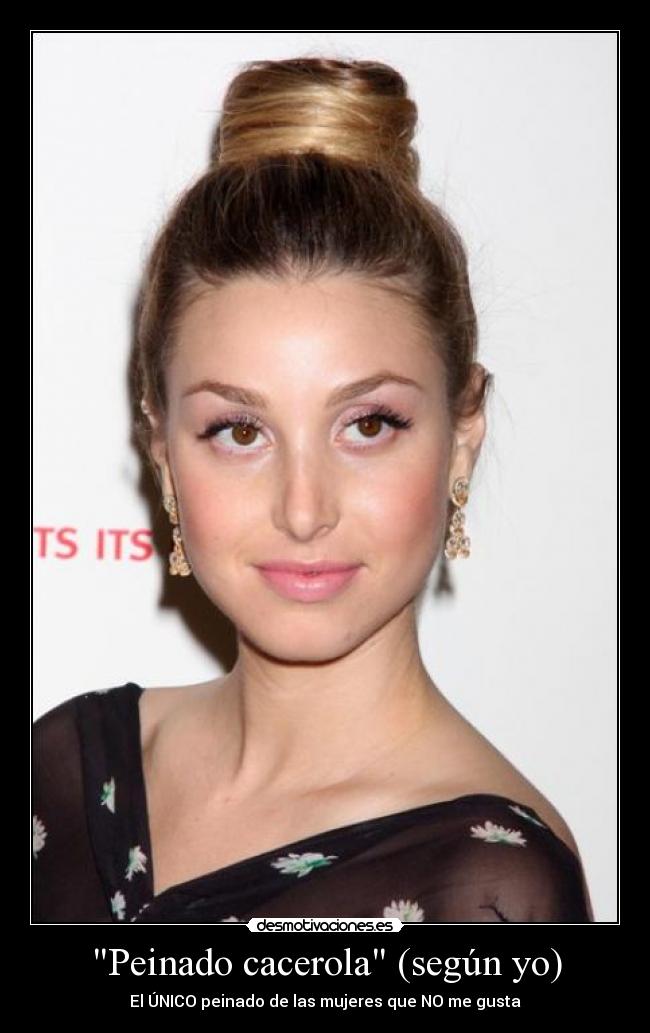 Peinado cacerola (según yo) - El ÚNICO peinado de las mujeres que NO me gusta