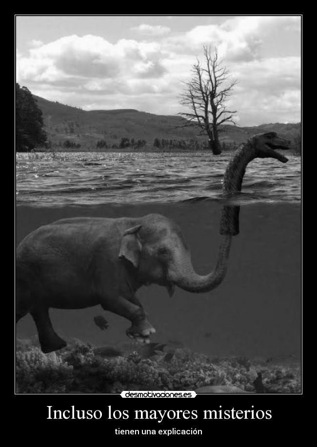 Incluso los mayores misterios - 