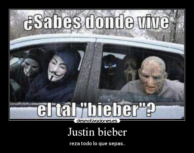 Justin bieber - reza todo lo que sepas..