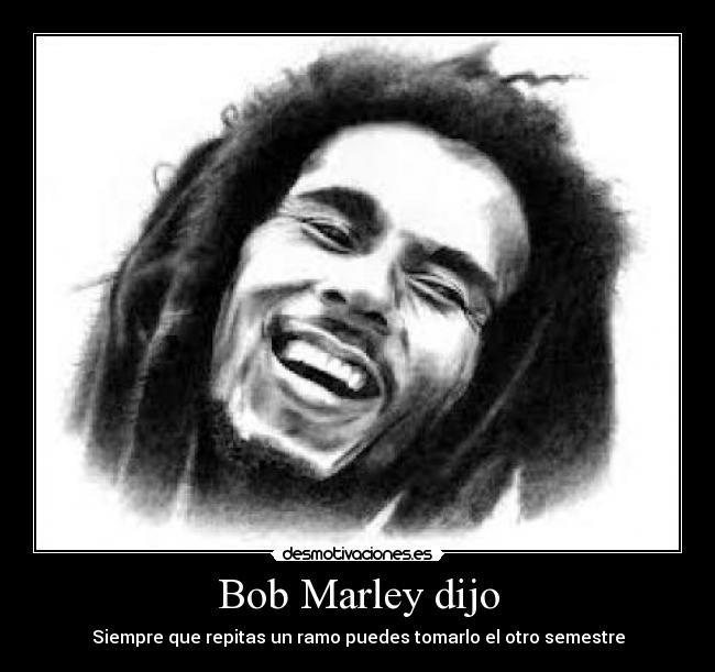 Bob Marley dijo -