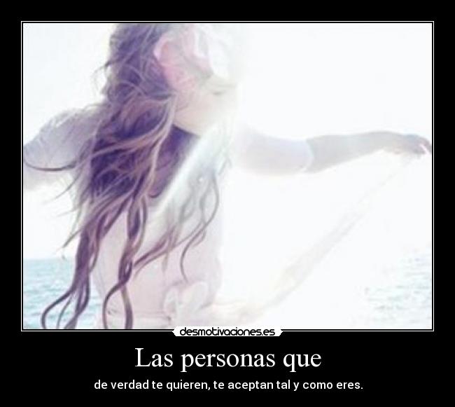 Las personas que - 