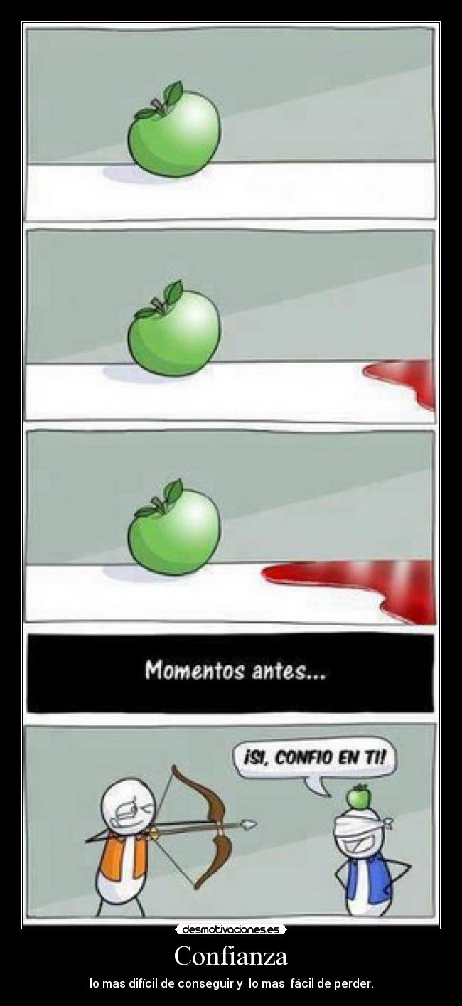 carteles confianza confianza desmotivaciones