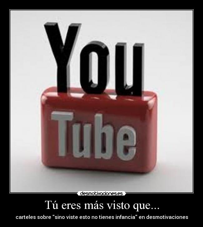 carteles you tube grean pagina pero quedo con desmotivaciones desmotivaciones