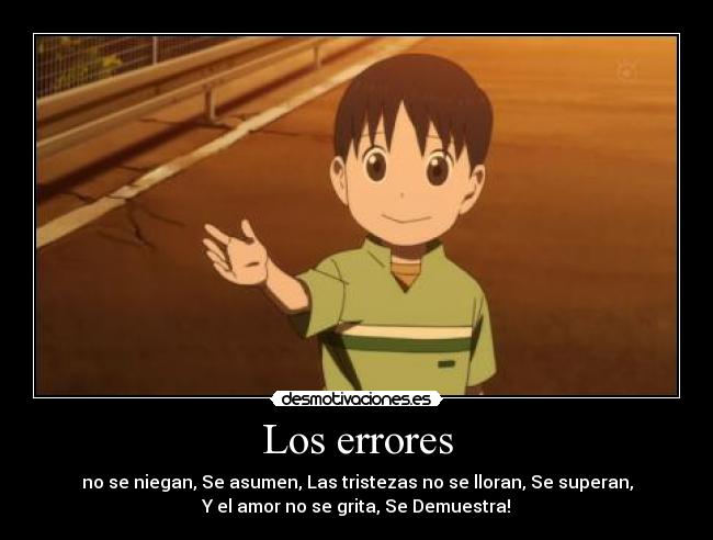Los errores -