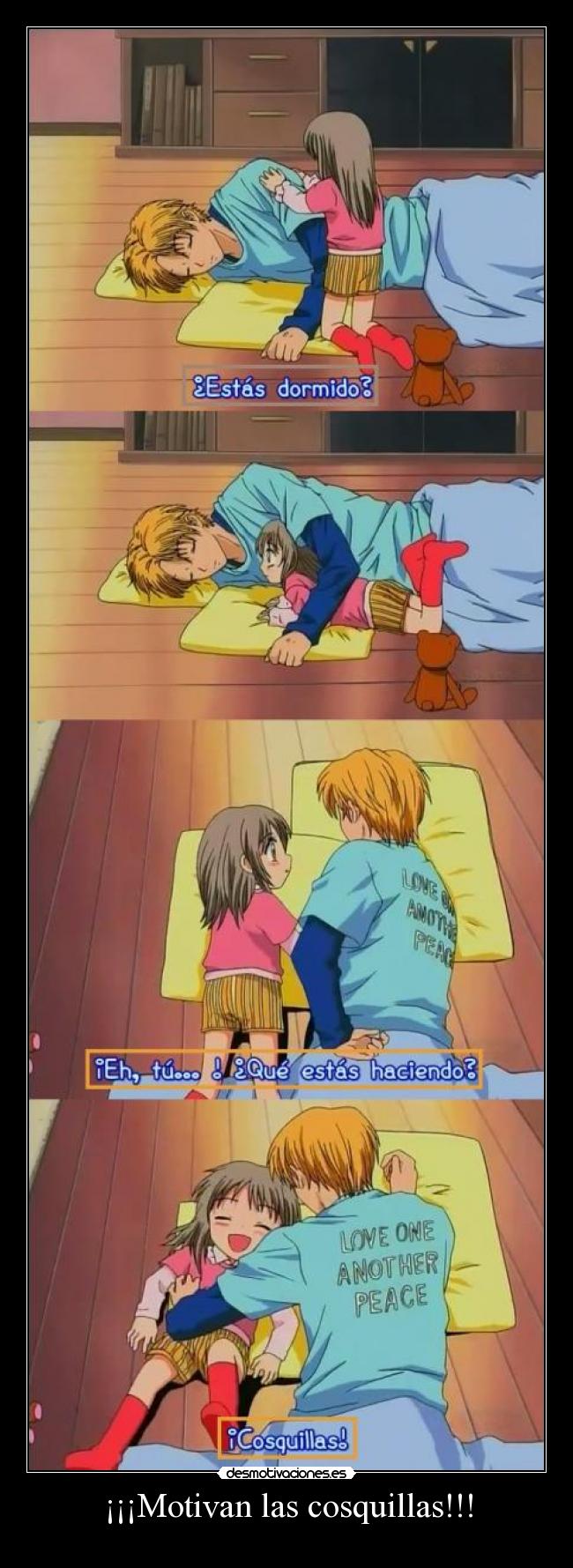 ¡¡¡Motivan las cosquillas!!! -