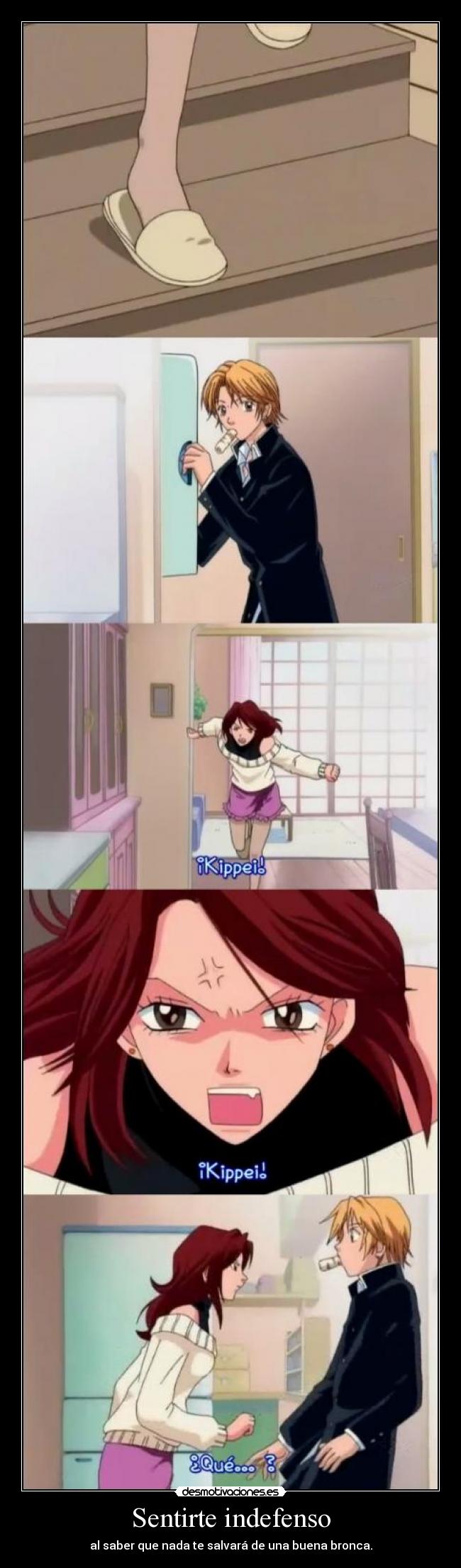 Sentirte indefenso - 