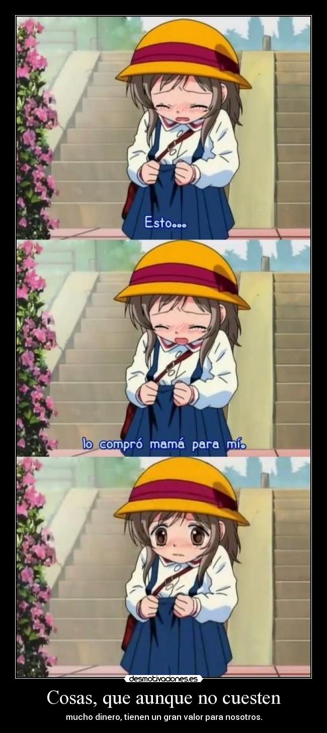 Cosas, que aunque no cuesten - 