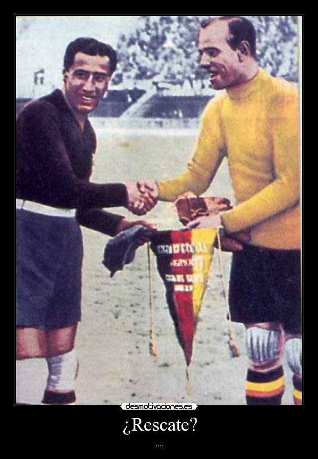 ¿Rescate? -