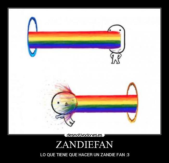 ZANDIEFAN - LO QUE TIENE QUE HACER UN ZANDIE FAN :3