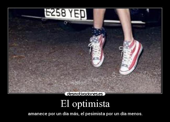 carteles optimista desmotivaciones