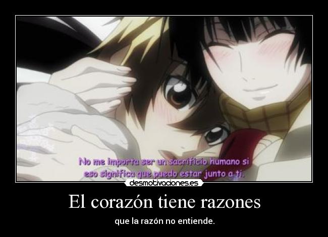 El corazón tiene razones - 