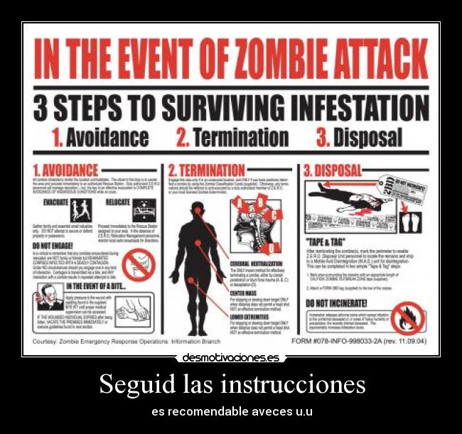 Seguid las instrucciones - es recomendable aveces u.u