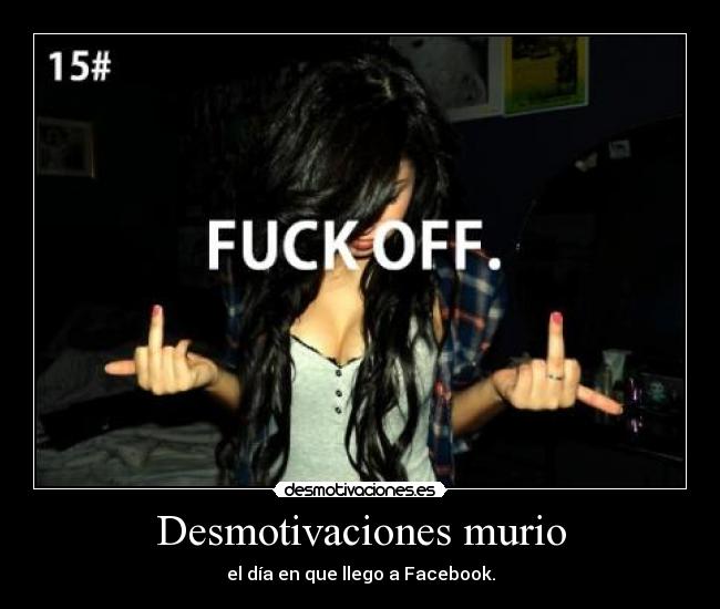 Desmotivaciones murio -