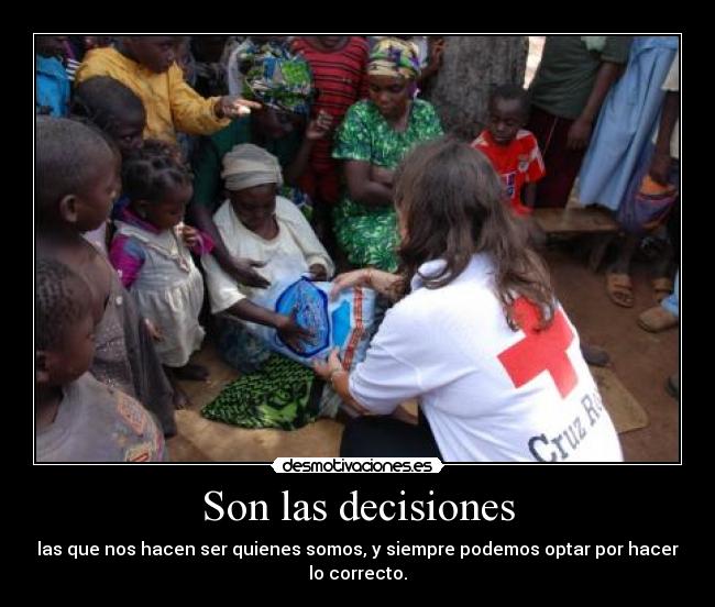 Son las decisiones - 