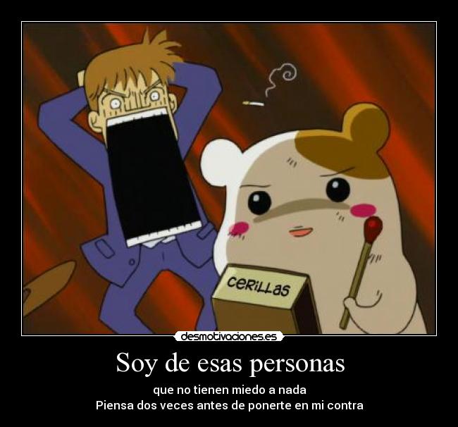 Soy de esas personas - 