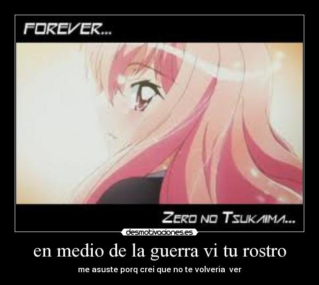 carteles guerra zero tsukaima futatski kishi desmotivaciones
