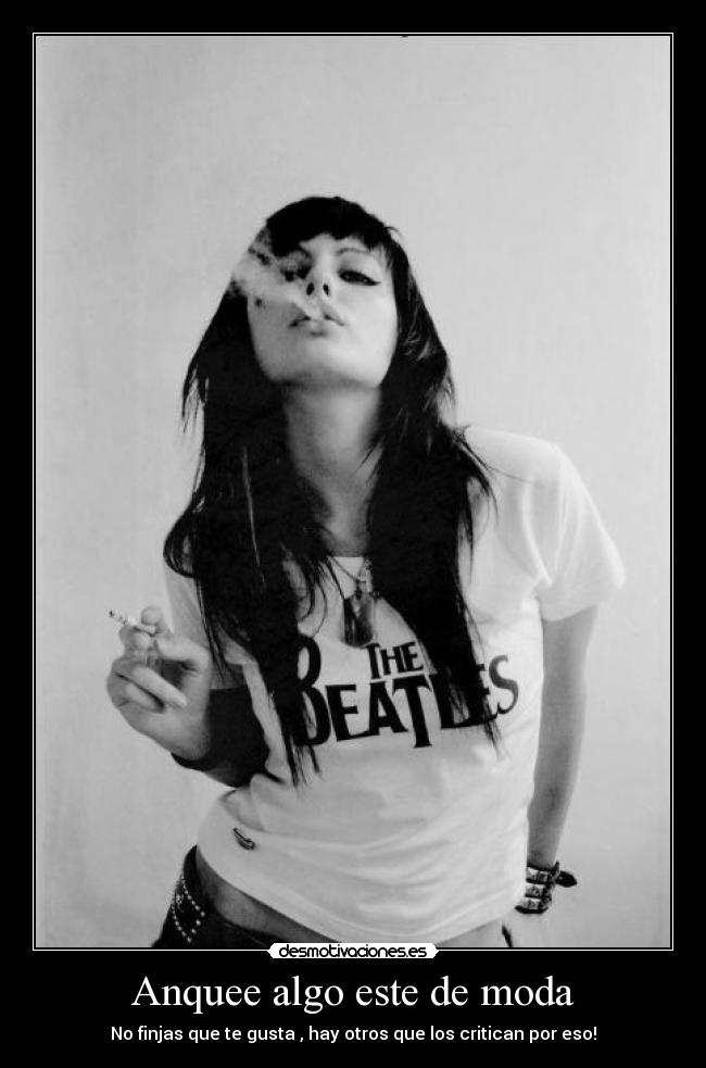 Anquee algo este de moda -