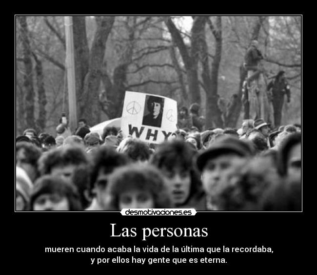 Las personas - 