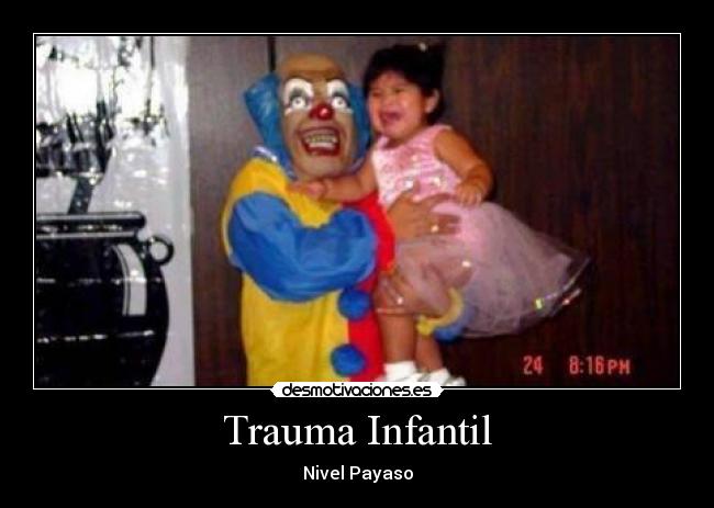 carteles payaso desmotivaciones