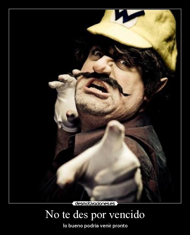 carteles peach wario desmotivaciones