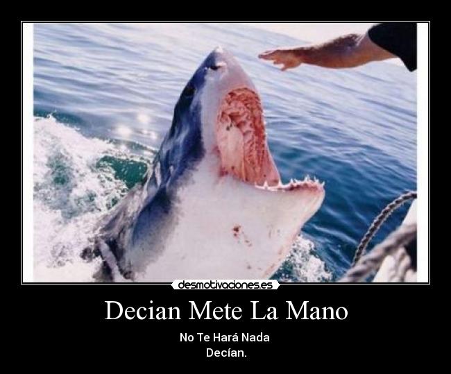 Decian Mete La Mano - 