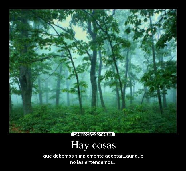 Hay cosas - 