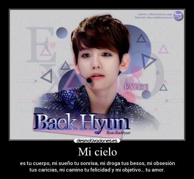 carteles baek hyun exo desmotivaciones