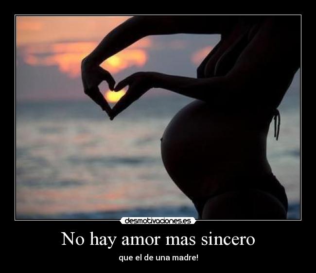 No hay amor mas sincero -