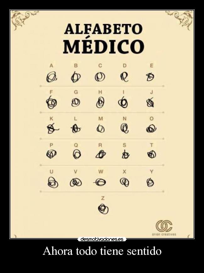 Ahora todo tiene sentido -