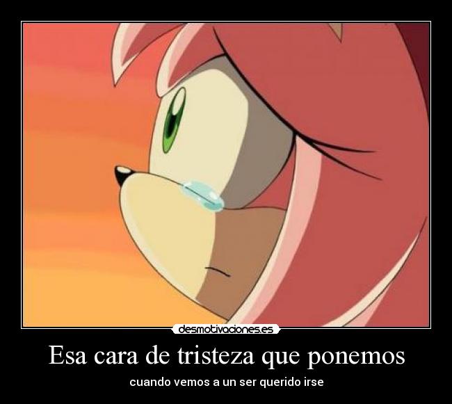 cara de triste