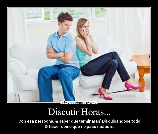 Discutir Horas... -