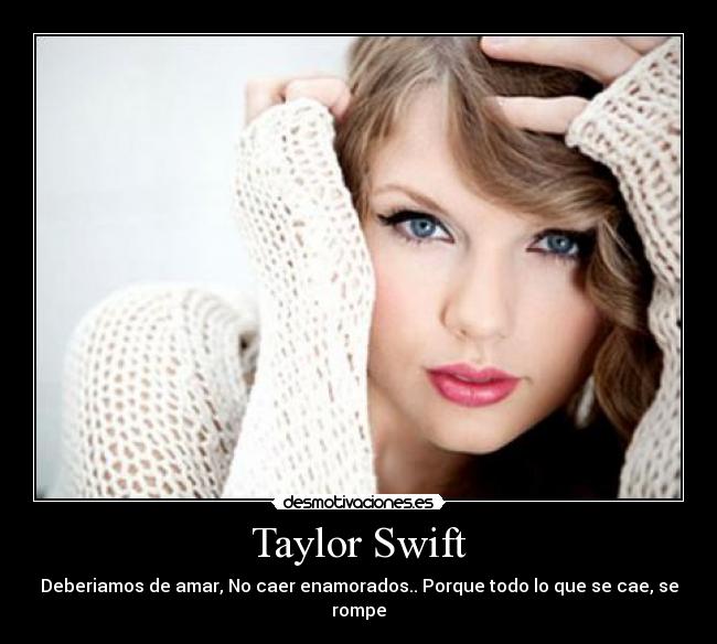 carteles taylor swift desmotivaciones