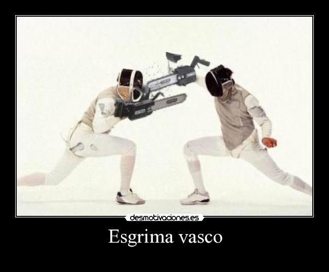 Esgrima vasco -