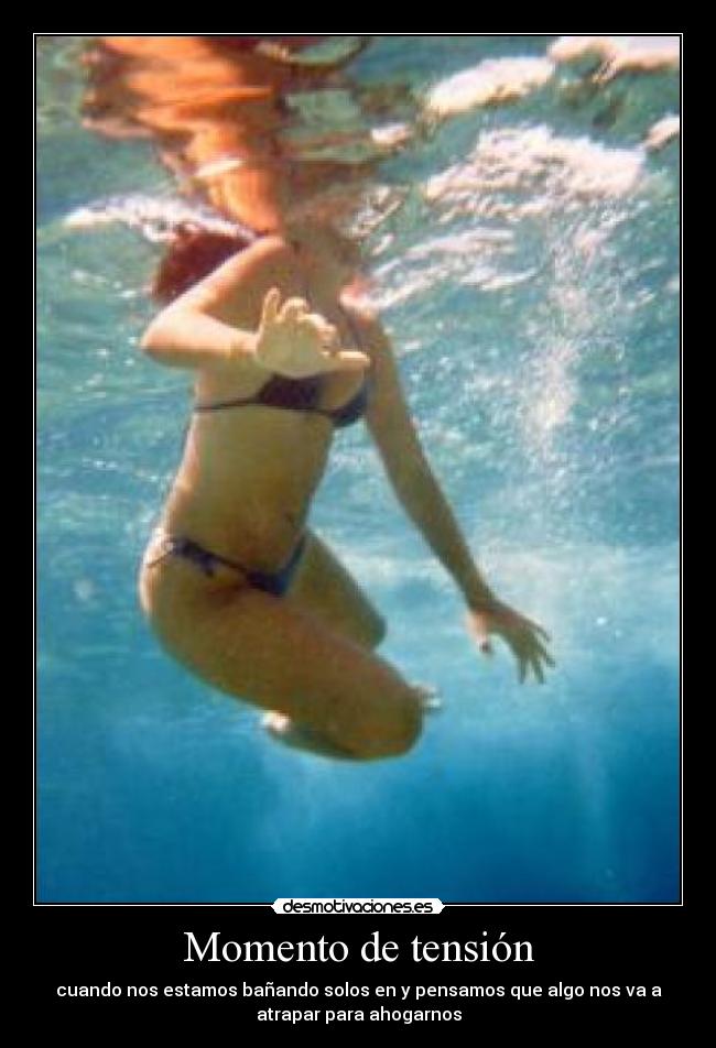 Momento de tensión -