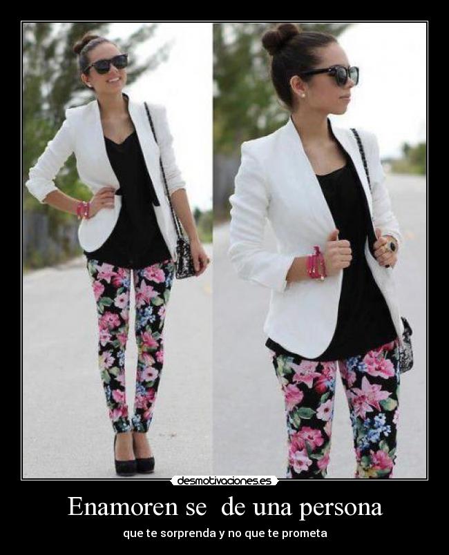 Enamoren se de una persona -