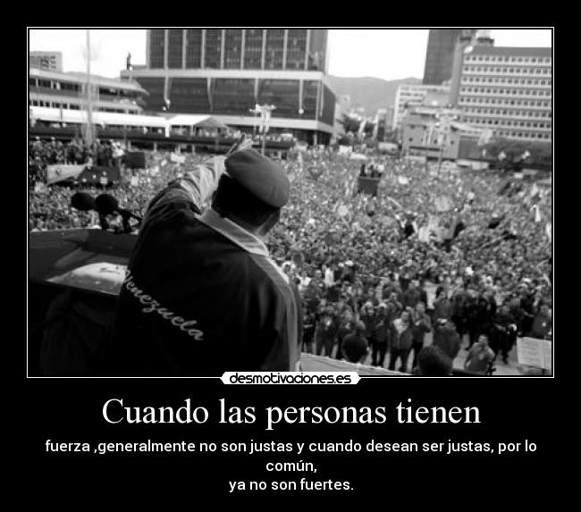 Cuando las personas tienen - 