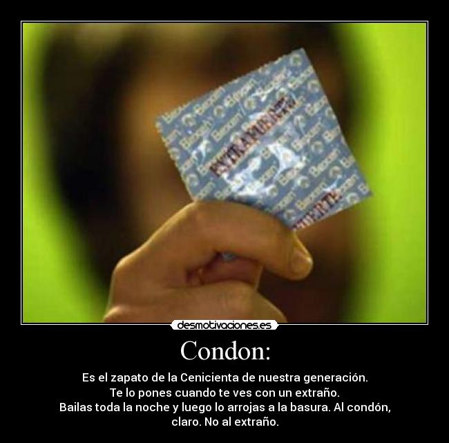 carteles condon cenicienta desmotivaciones