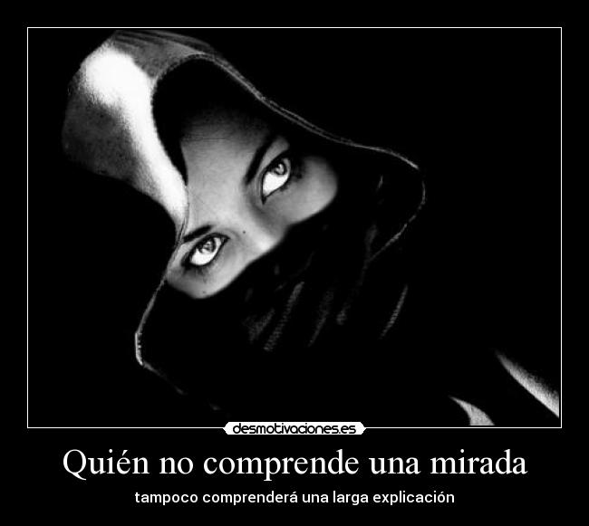 carteles quien comprende una mirada desmotivaciones