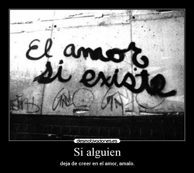 Si alguien -