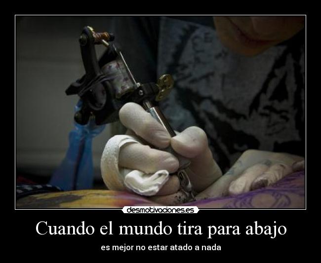 Cuando el mundo tira para abajo - 