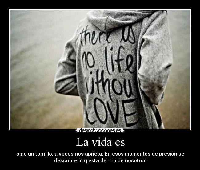 La vida es - 