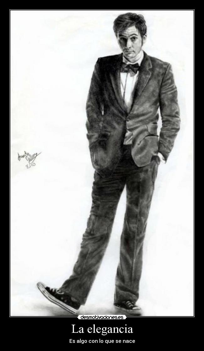 La elegancia - Es algo con lo que se nace