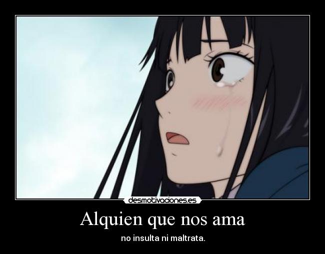 Alquien que nos ama -