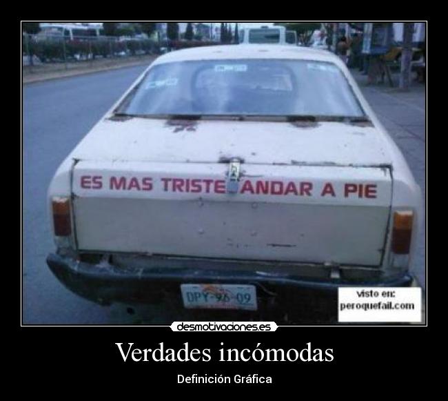 Verdades incómodas -