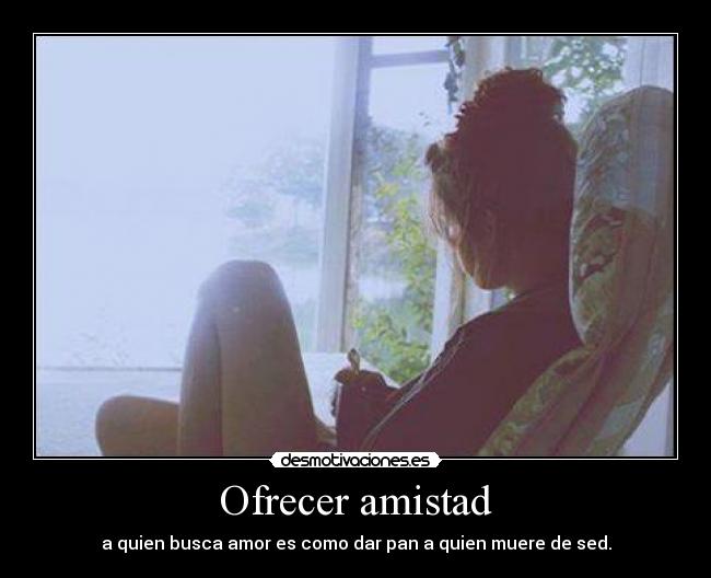 Ofrecer amistad - 