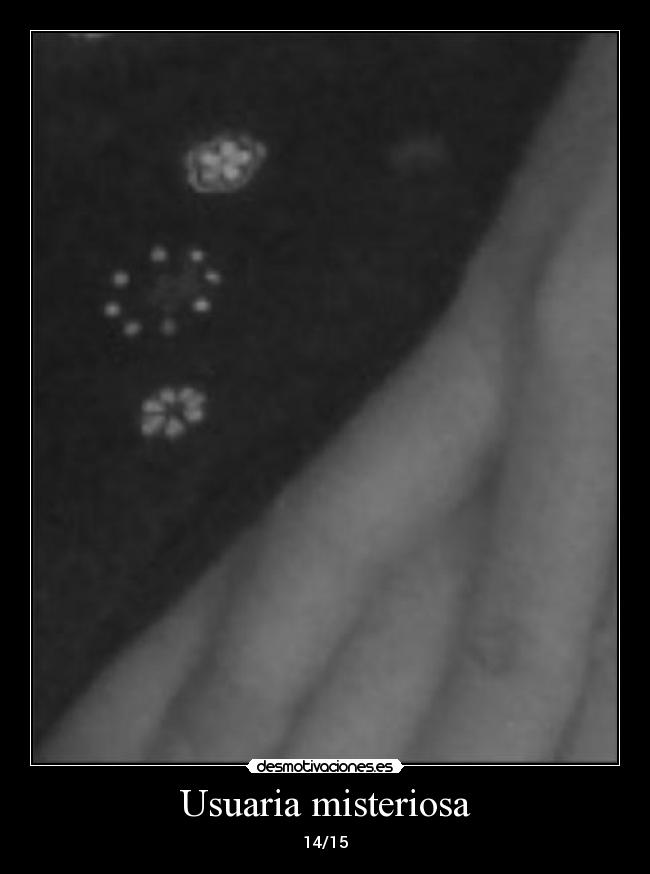 Usuaria misteriosa -
