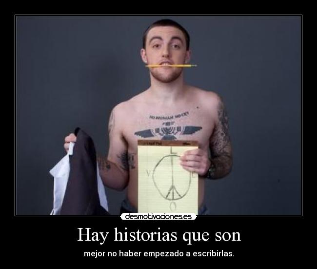 Hay historias que son - 