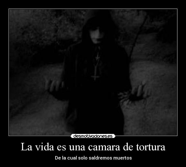 La vida es una camara de tortura - 